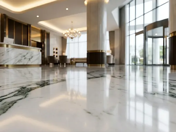 luxury hotel lobby safe floors